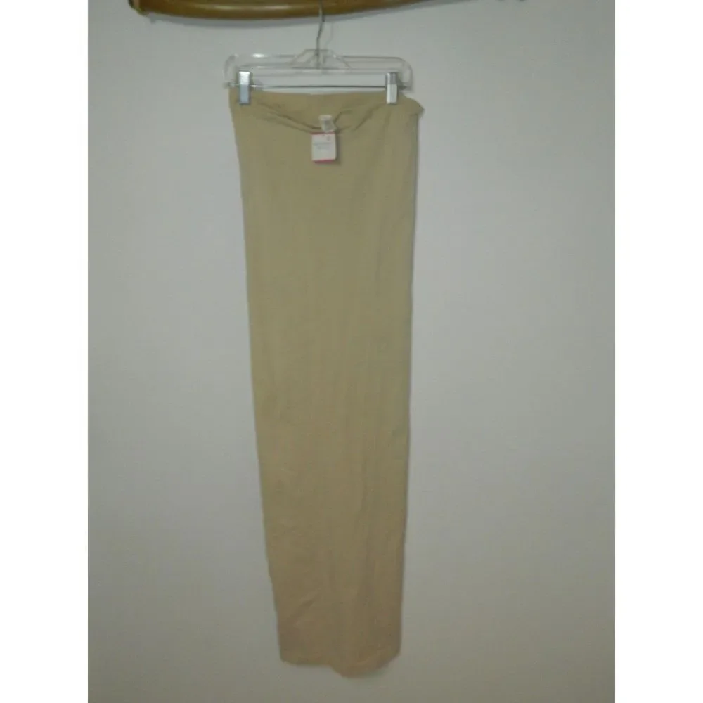 Victoria's Secret Shapewear Body Shaper Dress Medium Nude‎ Beige Strapless Tube